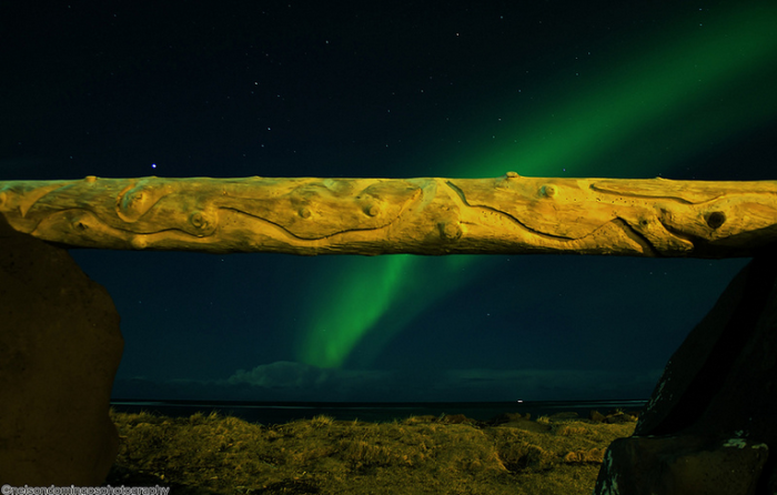 Iceland – Embraced by the winds & Morningmoon,Garður –  Iceland –  2010 & 2012