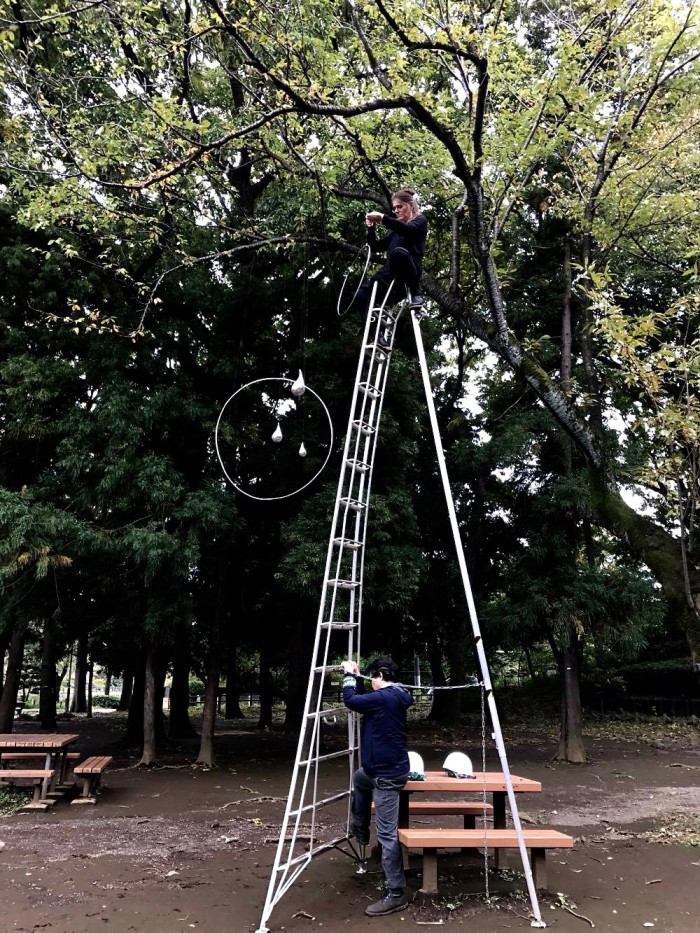 Sculptures – water & light – life